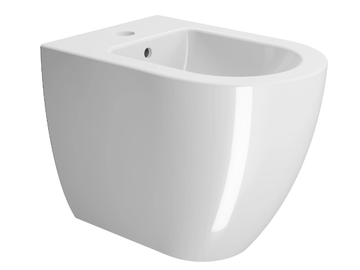 PURA 55 - Bidet with overflow by GSI ceramica - view 2
